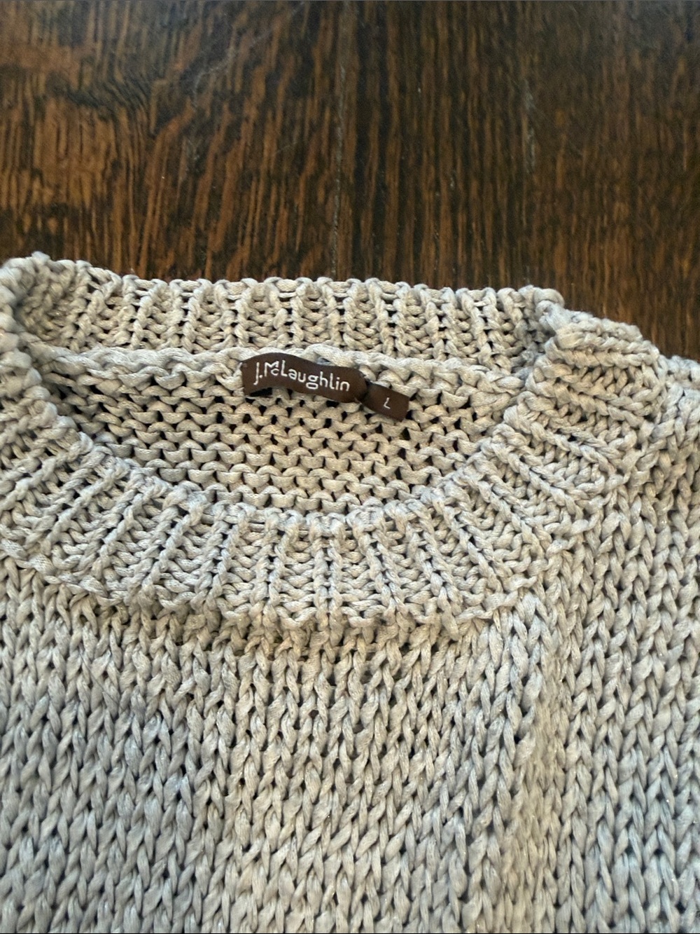 Light Grey Women's Knit Sweater